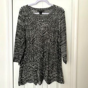 Fun sparkly metallic top